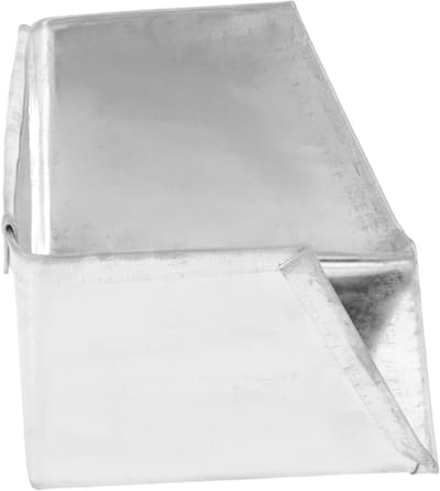 Metalen Stofblik - Bureaugadget Mini - Bureau Schoonmaken - Glad Oppervlak - 7 x 7 x 5 cm - Zilver