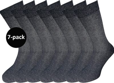 WeirdoSox dames sokken - 7-pack - Antraciet - Maat 39-42