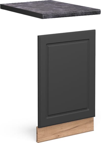 Vicco Fame-Line Frontpaneel – 45 cm, WB Antraciet Antraciet-goud