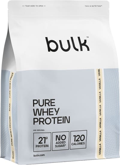 Bulk Pure Whey Protein (1800g) Vanilla - Eiwitten - Wei-eiwit concentraat