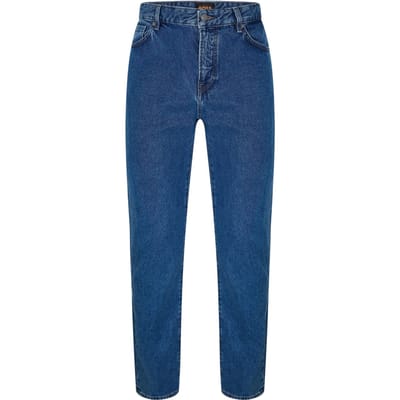 Boss Re.Maine denimjeans met 5 zakken voor heren (Turquoise/Aqua)