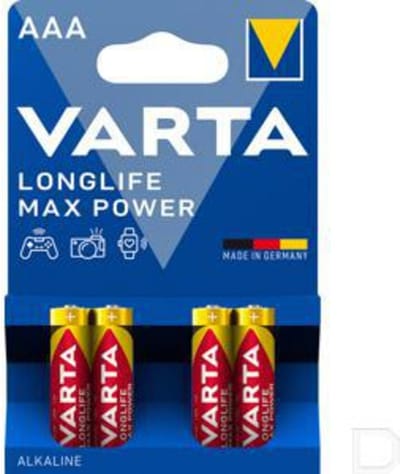 Varta Longlife Max Power Alkaline Batterijen AAA - 8 x 4 stuks - Voordeelverpakking