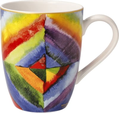Goebel - Wassily Kandinsky | Koffie / Thee Mok Kleurstudie | Beker - porselein - 400ml