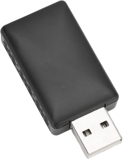 Carplay Draadloze Adapter - Wifi Dongle Auto - Auto Infotainment Upgrade - Dual Band Wifi 6 - 5x2x1cm - Zwart
