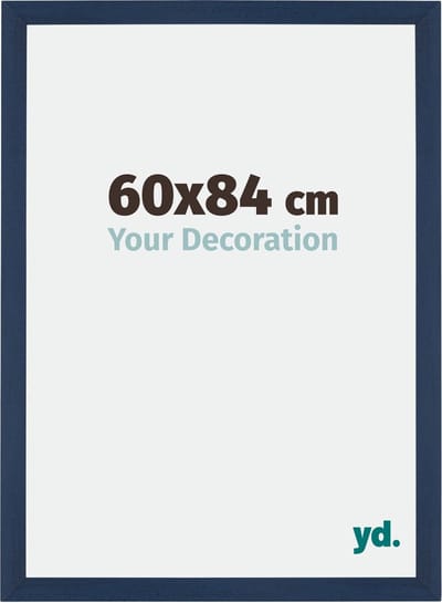 Your Decoration - Fotolijst 60x84 cm - MDF - Donkerblauw Geveegd - Mura