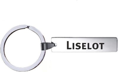 Sleutelhanger Met Naam - Liselot - RVS