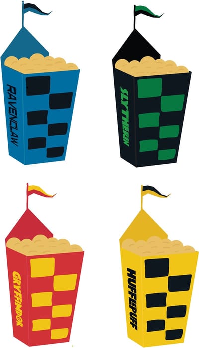 UNIQUE - 8 Harry Potter Quidditch traktatiedoosjes