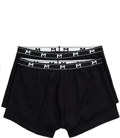 Men Plus - Heren - Heupbroek set van 2 onderbroek - Zwart - Maat 3XL