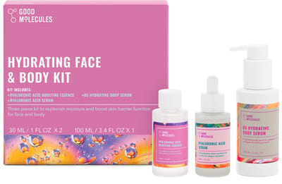 Good Molecules Hydrating Face & Body Kit