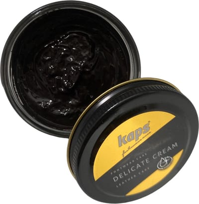 Kaps Schoencreme - schoensmeer - verzorgt het leer en geeft glans - (174) Diep Bruin - 50ml