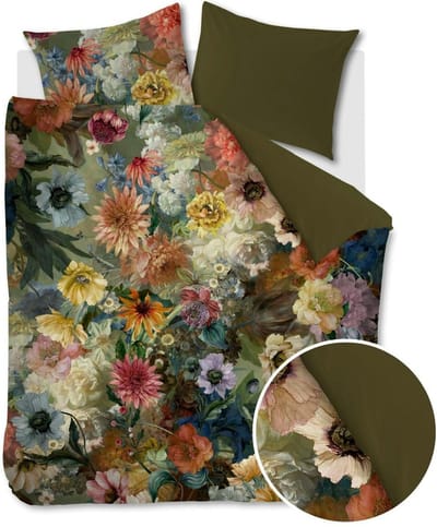 At Home by BeddingHouse Forever Flowers Dekbedovertrek - Multi - 200 x 200/220 cm + 2x 60 x 70 cm
