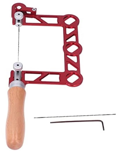 Dailygoods- Fretzaag U-vorm - Houten Handvat - Zaagbladinstallatie - Houtbewerking - Sieraden Maken - Schroeven Vastzetten - Zaag