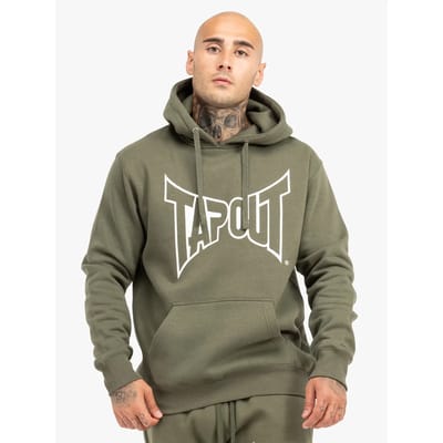 Tapout Lifestyle Basic Hoodie Sweatshirt met capuchon, normale pasvorm