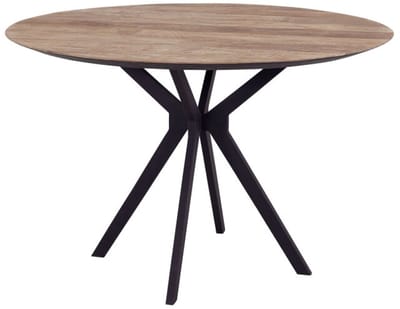 DTP Home Metropole countertafel rond teakhout – 140x140x90 cm
