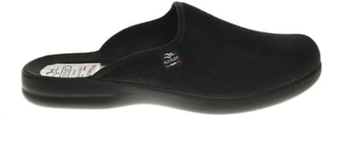 Zwart Ribbon Instapper Fly Flot maat 42