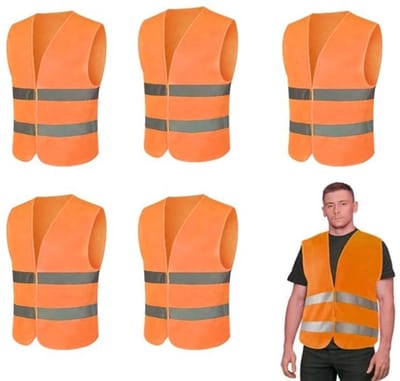 Allecto - Safety Vests - Neon Gele Reflecterende Veiligheidsvesten