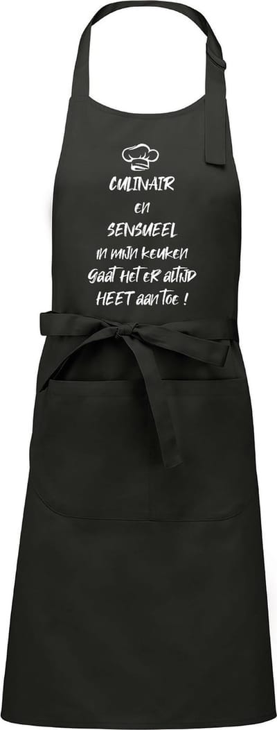 mijncadeautje - Luxe - Keuken - Kook - Barbecueschort - BBQ - verjaardag en feest - kado - cadeautje - Culinair en sensueel.... gaat er heet aan toe - chique grijs