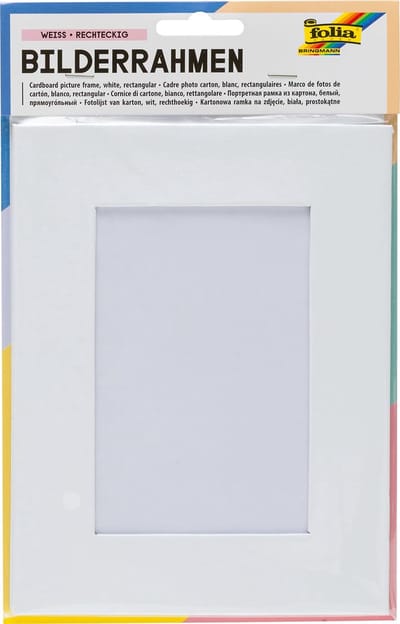 Folia fotokader ft 16,6 x 21,6 cm, rechthoekig model, voor foto's ft 10 x 15 cm 5 stuks