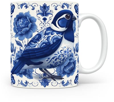 Mok Kwartel Beker voor koffie of tas voor thee, cadeau voor dierenliefhebbers, moeder, vader, collega, vriend, vriendin, kantoor, opa, oma, hond, kerst, sinterklaas, verjaardag