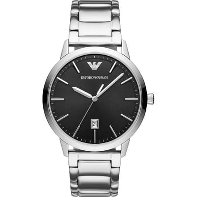 Emporio Armani Herenhorloge analoog quartz One Size Zwart 32017145