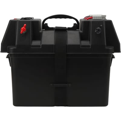 Draagbare Auto Accubak 5V 1A 2.1A USB-interface 12V 20A Sigarettenaansteker voor Camper en Trailer Accu's