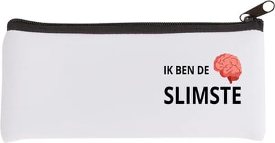 Akyol - ik ben de slimste Etui - Quotes - slimme mensen - de slimste - verjaardagscadeau - verjaardag - cadeau - kado - geschenk - gift - 20 bij 9 cm
