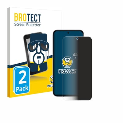 BROTECT - privacy screenprotector voor Vivo Y500i - Folie Beschermfolie Blauwlichtfilter 2 Stuks