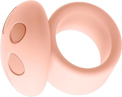Deurknopstopper - Muurstopper - Muren beschermen - Schokabsorberend siliconen - 5x5x5 cm - Roze