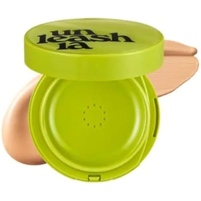 Coussin Satiné Wear Healthy-Green, Spf 30/Pa++, 27W Peach Tan, 15G(0.52Oz) yellow