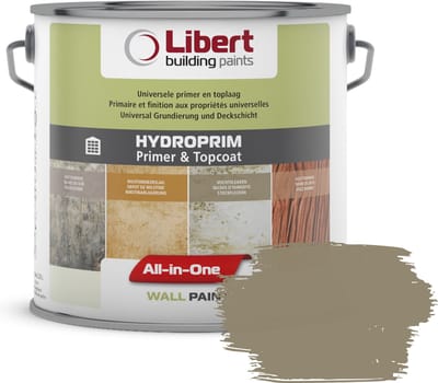 Libert Hydroprim – Isolerende Primer & Afwerkingslaag – 2-in-1 – Binnenmuurverf – Route 66 PE042 – 10L