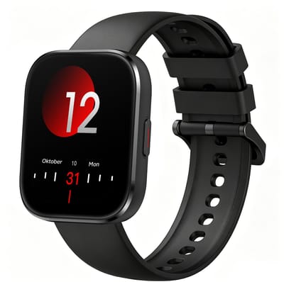 Sytifro Smartwatch Dames & Heren met Bluetooth Bellen - horloge 1.83 Inch HD Scherm - Hartslagmeter - Slaapmonitor - Stappenteller - IP68 Waterdicht - Geschikt voor iOS & Android - Zwart