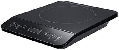 Inductiekookplaat - Kooktoestel - Snel Koken - 10 standen - 28 x 35 cm - Zilver