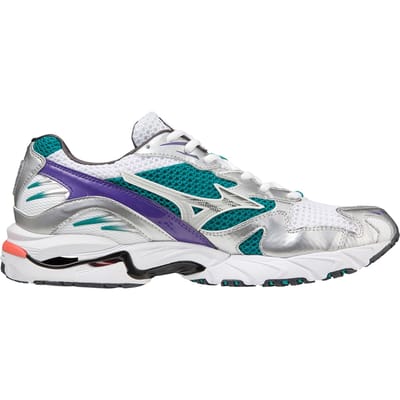 Mizuno Unisex Shoe S.l.wave Rider 10 White/silver/tealblue Taglia: 47 | Scarpe da Corsa Outlet | Unisex | Bianco