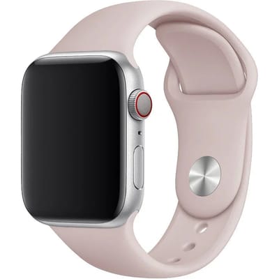 2+1 | Apple Watch Bandje - Siliconen - Roze Zand