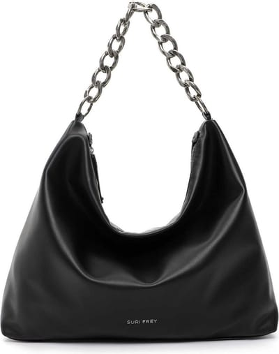 SURI FREY Schoudertas Kary Beutel Black Zwart