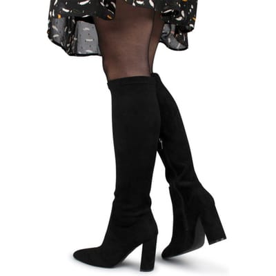 POSH by Poelman LAUREN Dames Laarzen - Zwart - Maat 41