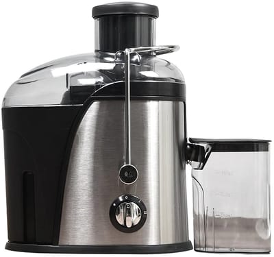 Aafinity Slowjuicer - sapcentrifuge - Juicer - multifunctioneel - 400 W - 2 snelheden - makkelijk schoon te maken