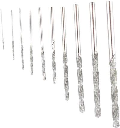 Diamant Boorset - Metaal Boren - Sieraden Maken - Hoge Hardheid Duurzaam - 0.8-4.0 Mm