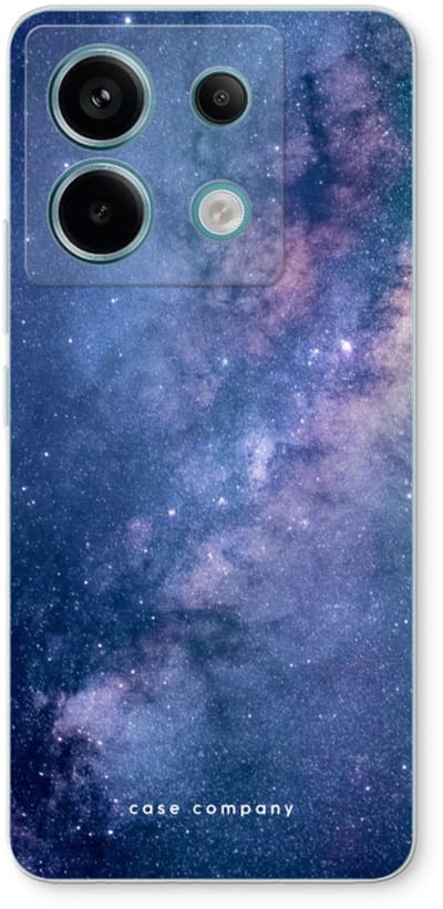 Case Company® - Hoesje geschikt voor Xiaomi Poco X6 hoesje - Nebula - Soft Cover Telefoonhoesje - Bescherming aan alle Kanten en Schermrand