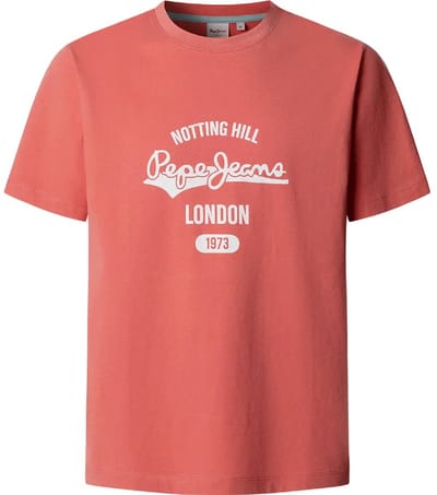 Pepe Jeans Jimmy T-shirt Met Korte Mouwen Oranje L Man