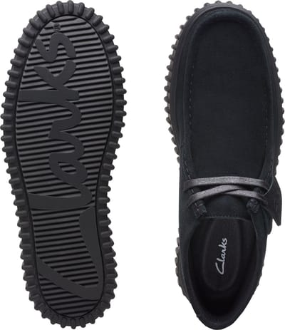 Clarks Torhill Hi Heren Veterschoenen - Heren - Zwart - Maat 42,5