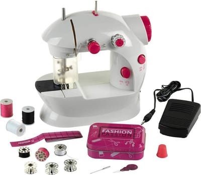 DD Kindernaaimachine - Naaimachine voor Kinderen - Naaien kinderen - 20x13x20cm - Wit