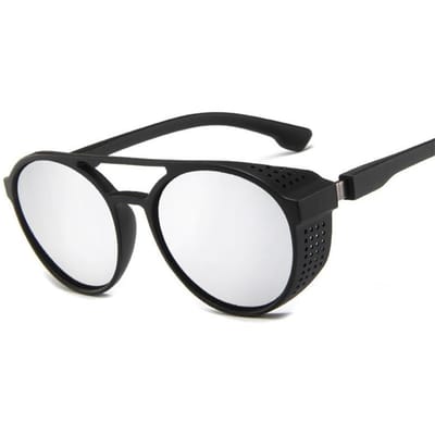 Punk Kleine Latest Frame Zonnebril Voor Mannen Designer Retro Zonnebril Mannen Buitenactiviteit Voor Rijden Bril UV 400 Bescherming Oculos De Sol As shown in the figu