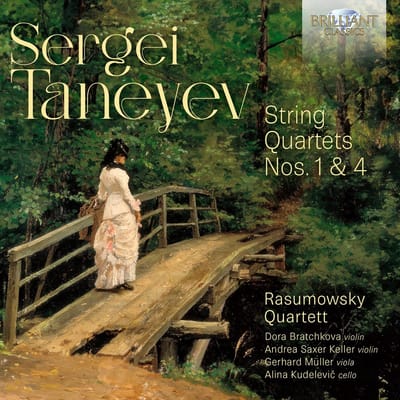 Rasumowsky Quartett & Dora Bratchkova - Taneyev: String Quartets Nos. 1 & 4 (CD)