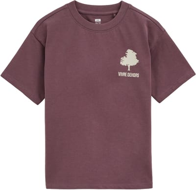 WE Fashion Jongens oversized T-shirt met print en embroidery