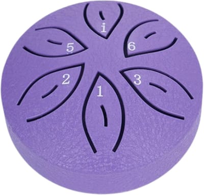Nivard Handpan - Tongue Drum - Steel - Regen - Klankschaal - Paars