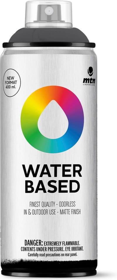 MTN Water Based Spuitbus - verf op waterbasis - RV-7016 Anthracite Grey - 400ml
