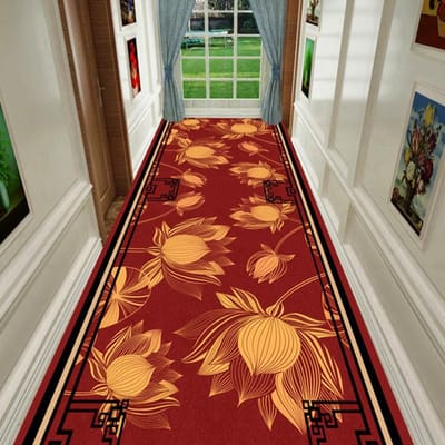 Huishouden Lange Gang Tapijt Gangpadloper HOTEL Huisdecoratie Lang Kleed Trappenhuis Entree Antislip Mat Aanpasbaar 80x100cm