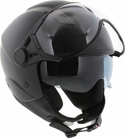 Vito jet helm Lavori mat zwart XXL