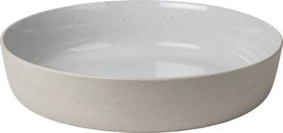 Sablo Cloud Serveerschaal 34, | Lichtgrijs / Beige | Stoneware